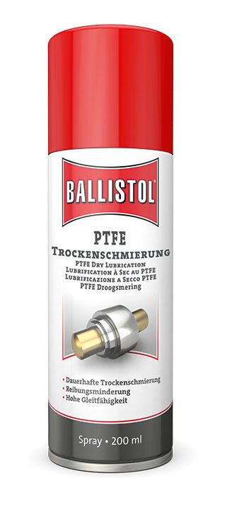 BALLISTOL Schmiermittel PTFE TROCKENSCHMIERUNG 200,0 ml BALLISTOL Schmiermittel PTFE TROCKENSCHMIERUNG 200,0 ml
